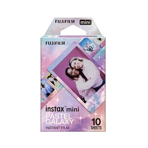 instax mini チェキ用フィルム 10枚入 PASTEL GALAXY パステルギャラクシー