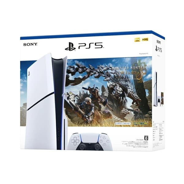 PlayStation5 本体 Slimモデル モンスターハンターワイルズ同梱版 CFI-10025