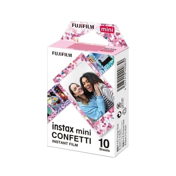 instax mini チェキ用フィルム 10枚入 CONFETTI コンフェッティ