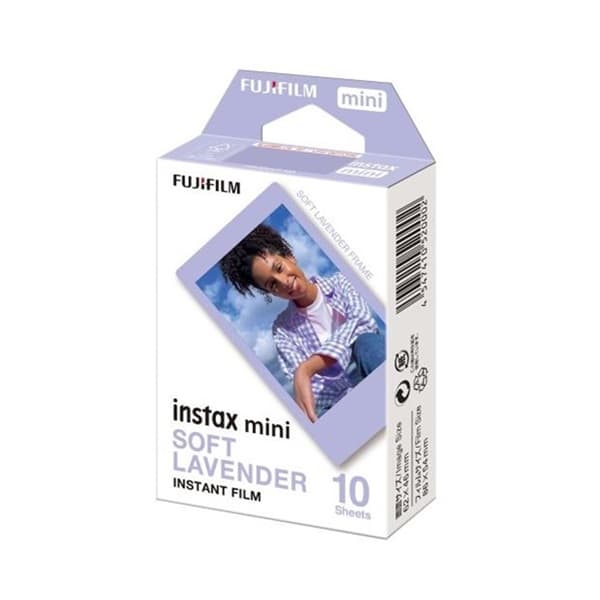 instax mini チェキ用フィルム 10枚入 SOFT LAVENDER ソフトラベンダー