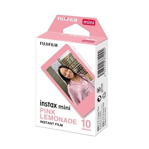 instax mini チェキ用フィルム 10枚入 PINK LEMONADE ピンクレモネード