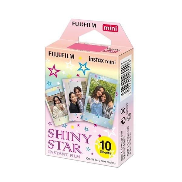 instax mini チェキ用フィルム 10枚入 SHINY STAR シャイニースター