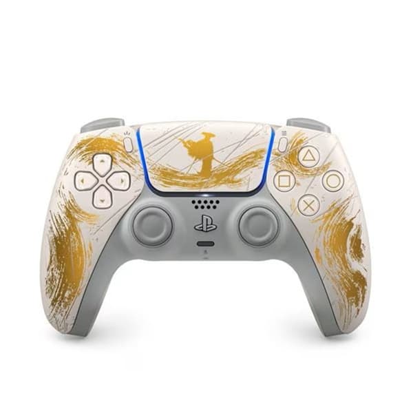 PS5 DualSense ワイヤレスコントローラー ”Ghost of Yotei” ゴールド CFI-ZCT1JZ7