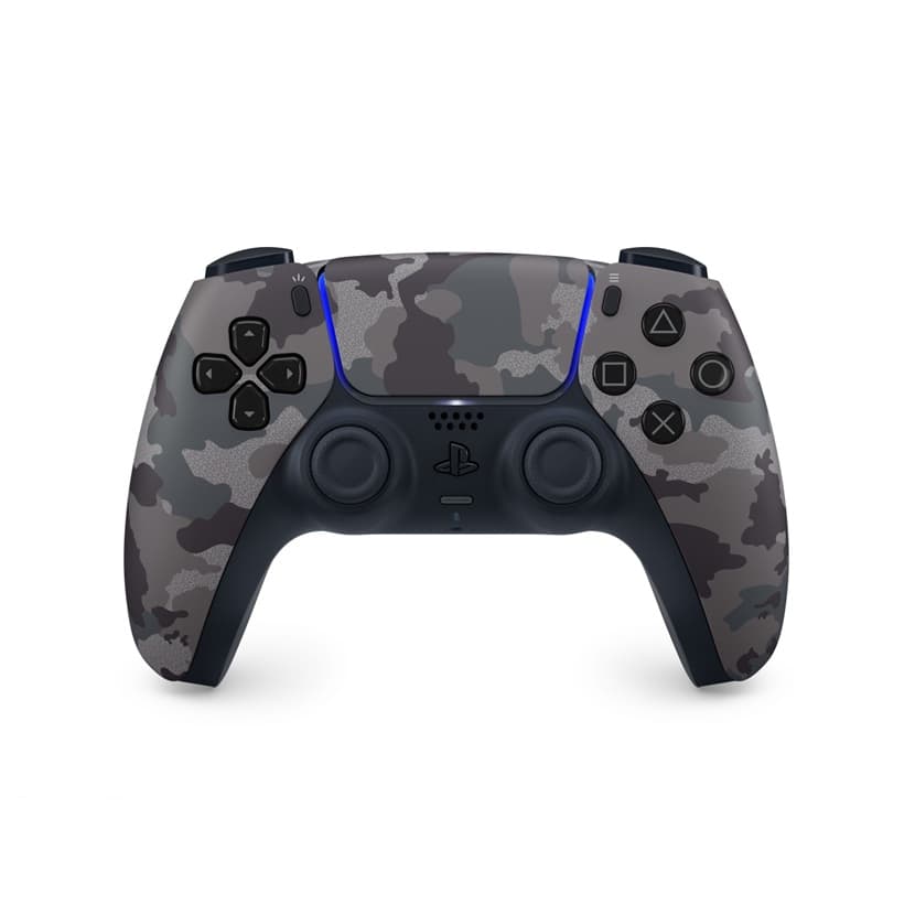 PS5 DualSense ワイヤレスコントローラー グレーカモフラージュ CFI-ZCT2J06