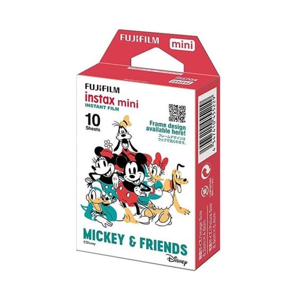 instax mini チェキ用フィルム 10枚入 MICKEY＆FRIENDS ミッキー＆フレンズ