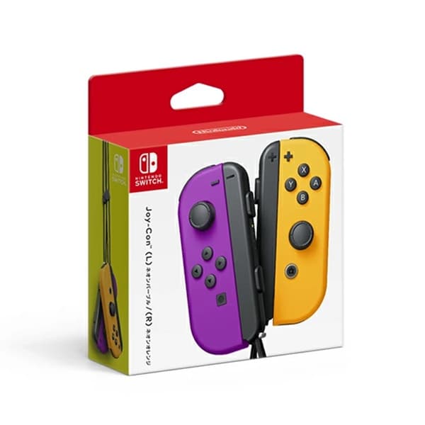 Nintendo Switch Joy-Con (L)/(R) ネオンパープル/ネオンオレンジ