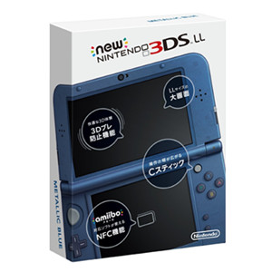 Newニンテンドー3DS LL メタリックブルー JAN 4902370522174