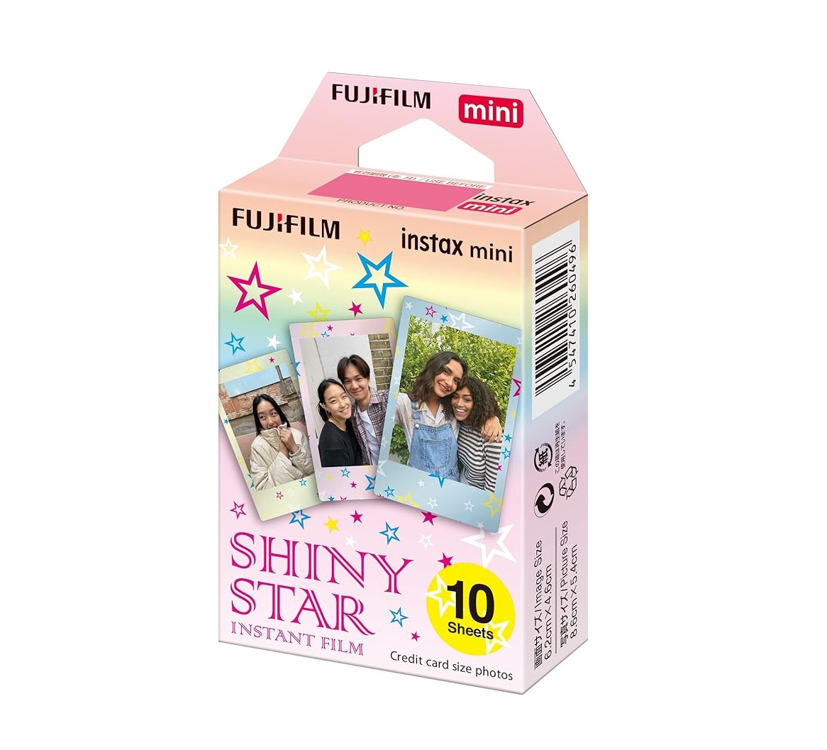 FUJIFILM チェキ用フィルム INSTAX MINI シャイニースター 10枚入 JAN 